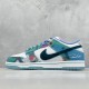 (75% ARR about)  Nike SB Dunk Low Futura Laboratories Bleached Aqua HF6061-400