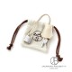 Birkin 25 Crepe Ivory White