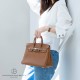 Birkin 25 Gold Brown